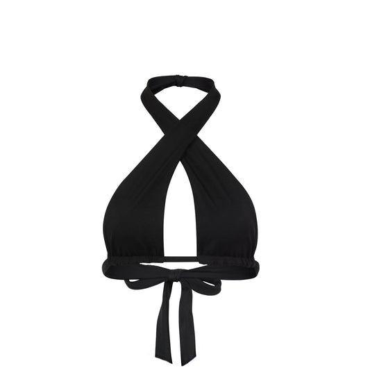 ISLA Midnight Black Versatile Bikini Top